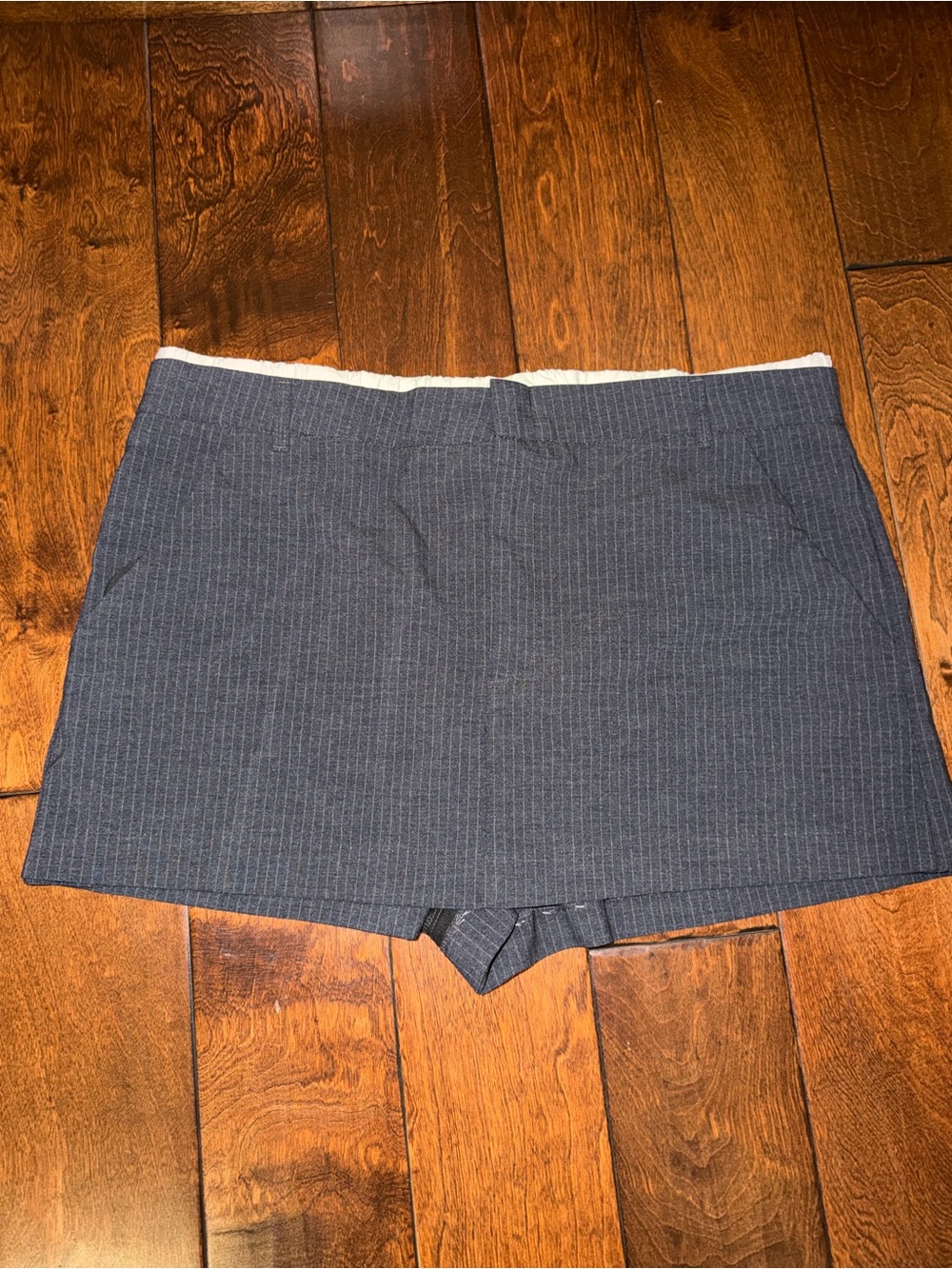 Zara Grey Pinstripe Skort